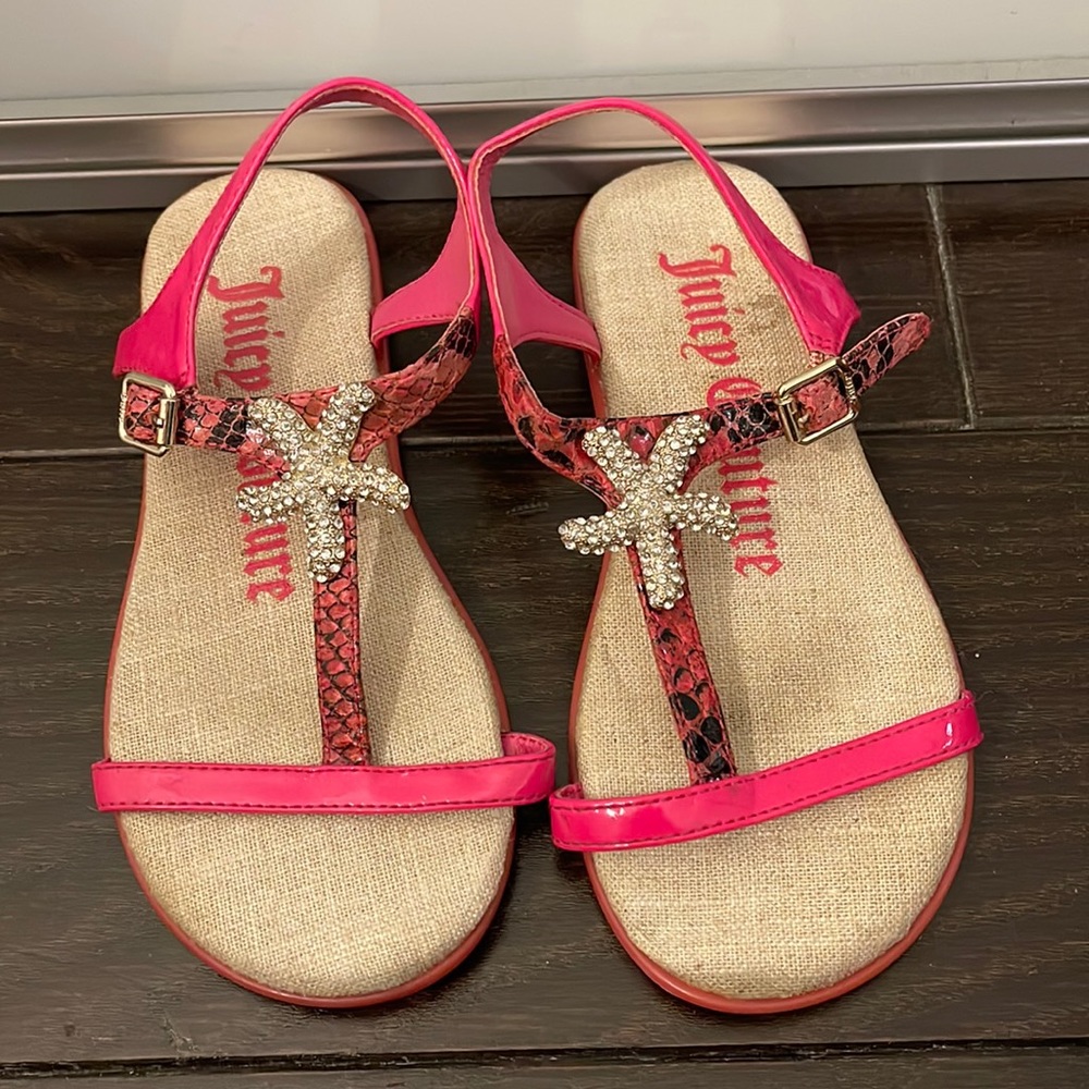 Juicy Couture girls sandals